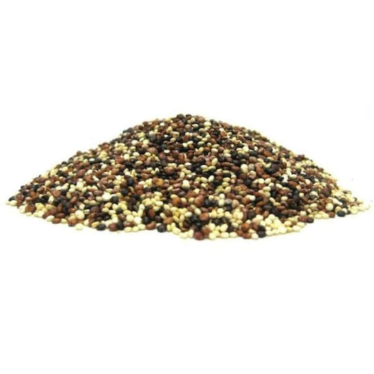 Bulk Grains Organic Quinoa TriColor - Single Bulk Item - 50 lbs