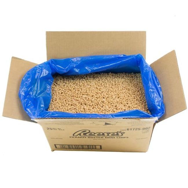 Reeses Peanut Butter Chips 25 lb box