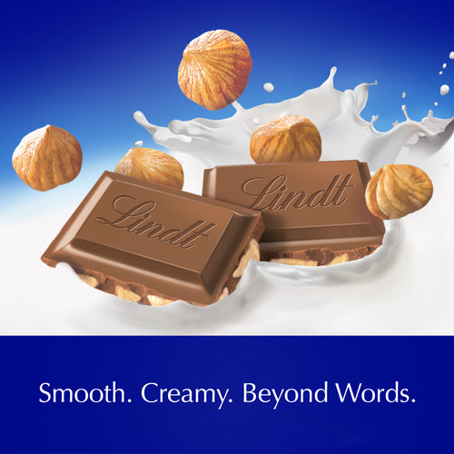 Lindt Classic Recipe Milk Chocolate Hazelnut 4.4 oz bar(Case Pack of 12)