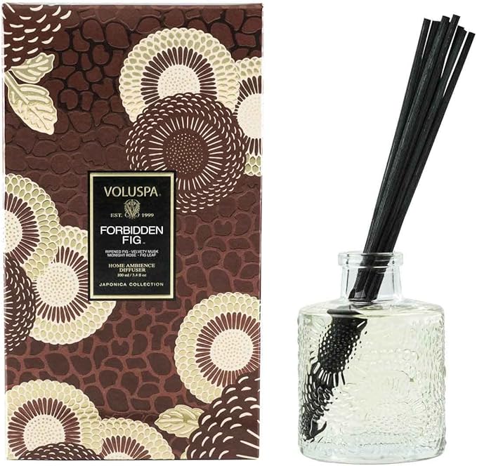 VOLUSPA Forbidden Fig Home Diffuser 3.4 oz/ 100 mL