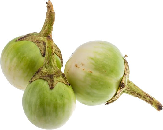 Fresh Organic Thai Green Eggplants by RawJoy Farms