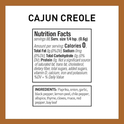 The Spice Hunter Cajun Creole 1.9 oz