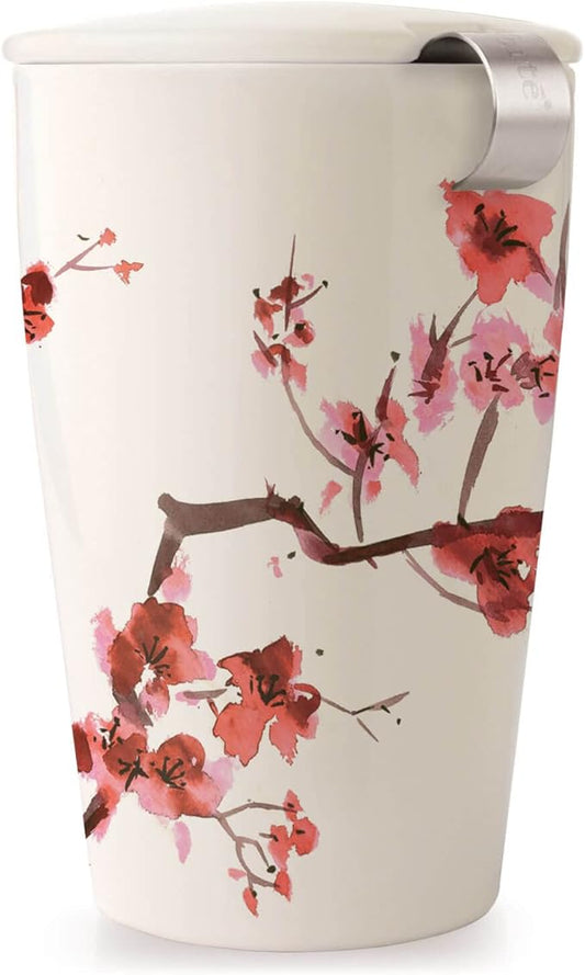 Tea Fortè Kati Cup HANAMI Cup Tea Thermal Double Wall Ceramics Infuser