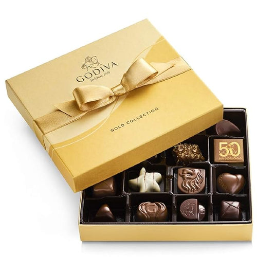 Godiva New York 19 pieces 6.9 oz box