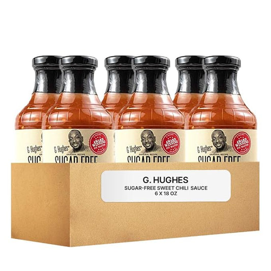 G Hughes Sugar Free Sweet Chili Dipping Sauce 18 oz - 6 per case