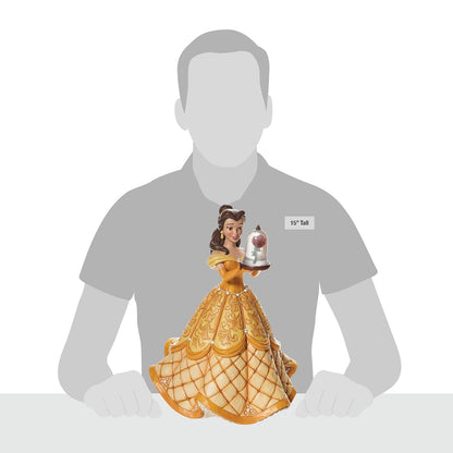 Enesco Disney Traditions Belle Deluxe Figurine