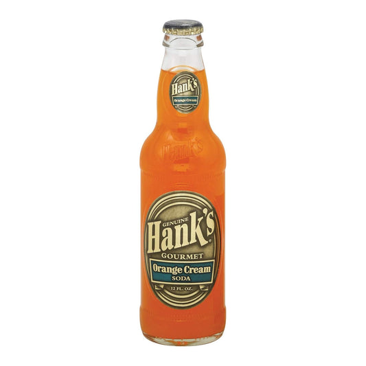 Hank’s orange cream 12oz (pack of 24 in a case)