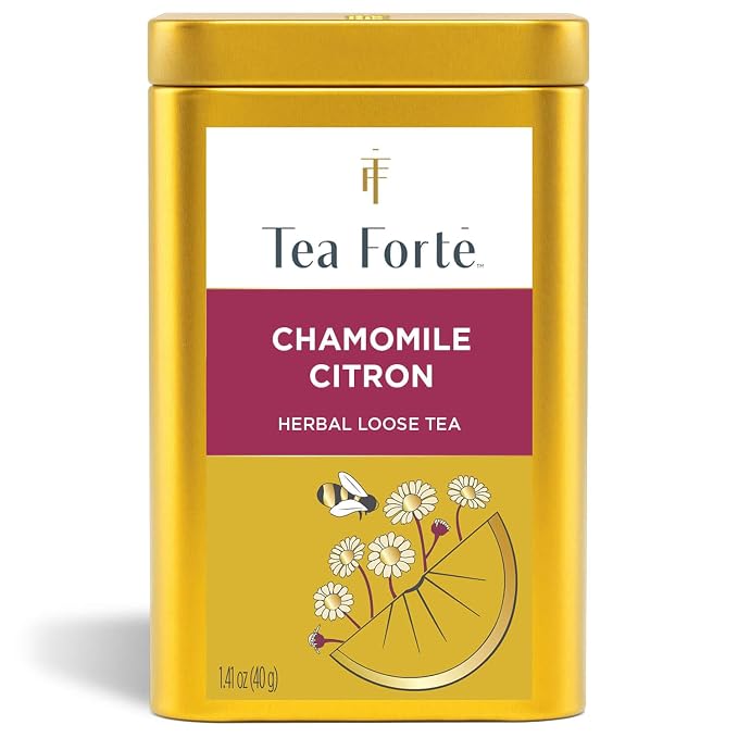 Tea Forte Chamomile Citron Loose Leaf Tea Canister