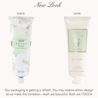 Tocca FLORENCE Fragranced Hand Cream 4 Oz 120 mL Full Size NIB Perfumed Scented