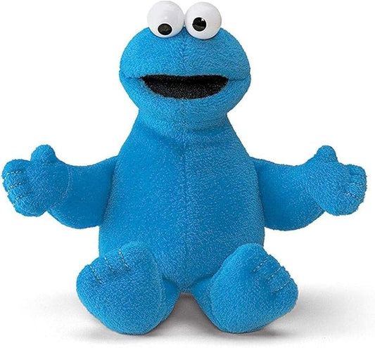 Mini Cookie Monster Bean Bag Plush Gund Sesame Street Plush 2017 6”