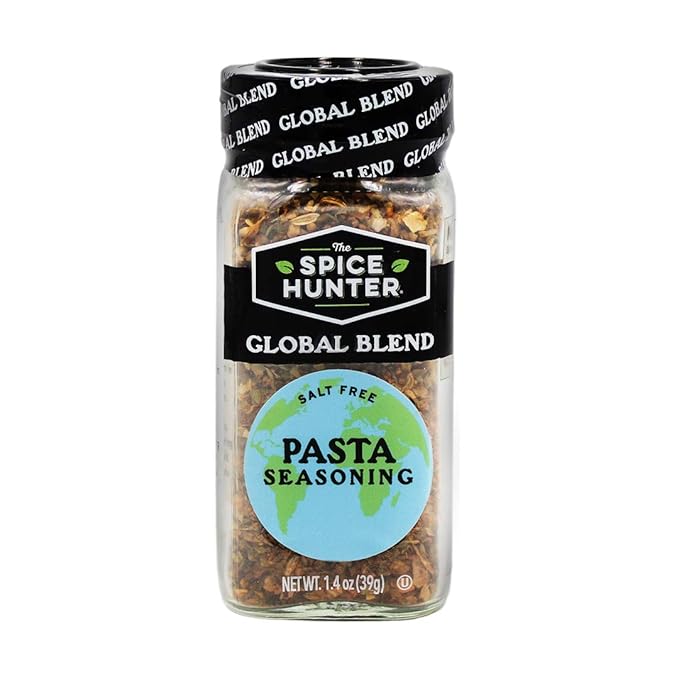 The Spice Hunter Pasta Seasoning Blend, Salt Free, 1.4-Ounce Jar