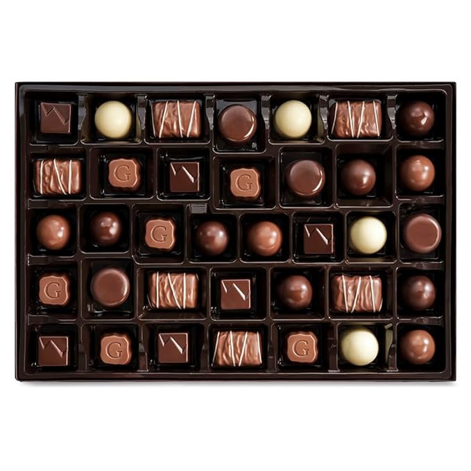 GodivaAssorted Chocolate Creations (red box) 15.3 oz 36 piece