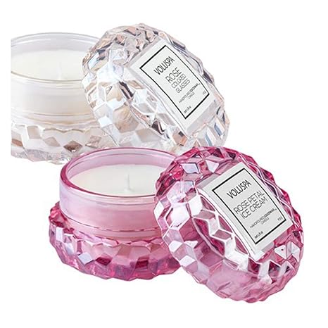 Voluspa Roses Macaron Trio 1.8 oz each