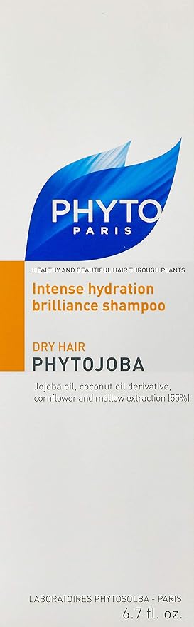 PHYTO PARIS Phytojoba Intense Hydration Brilliance Shampoo Dry Hair 6.7 oz NEW