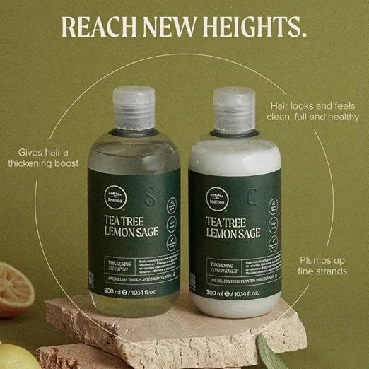 Paul Mitchell Tea Tree Lemon Sage Shampoo, Conditioner or Duo Pack 10.14 oz