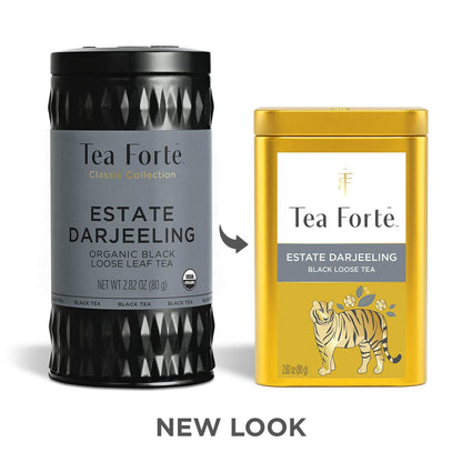 Tea Forte Estate Darjeeling Loose Leaf Tea Canister