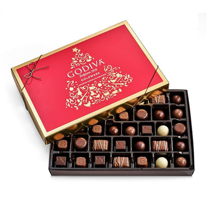 GodivaAssorted Chocolate Creations (red box) 15.3 oz 36 piece
