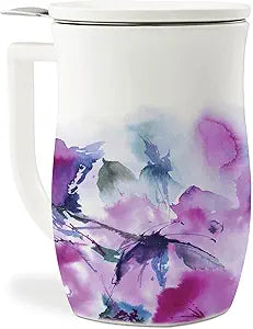 Tea Forte Verbena Blossom Steeping Cup with Infuser