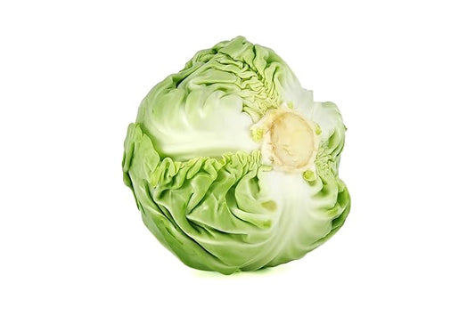 Fresh Organic Green Cabbage by RawJoy Farms
