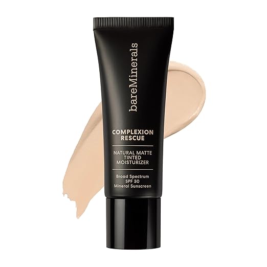 Bareminerals Complexion Rescue Natural Tinted Matte Moisturizing Foundation Mahogany 11.5