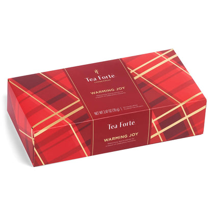 Tea Forte Warming Joy Petite Presentation Box 10 Infusers
