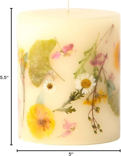 Rosy Rings Botanical Lemon Blossom & Lychee Botanical Candle 6.5’