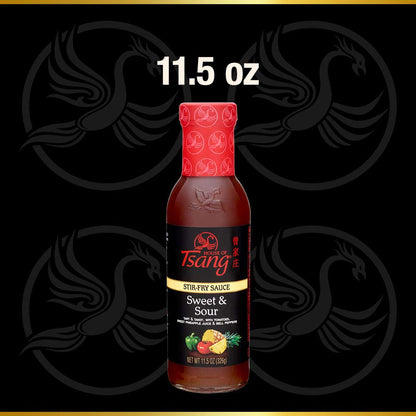 House of Tsang Sweet and Sour Stirfry Sauce 11.5 oz Bottle (Case pack of 6)