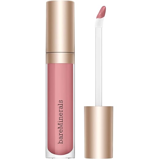 bareMinerals Mineralist Lip Gloss-Balm, Hydrating Lip Gloss + Balm Hybrid, Sheer Glossy Lip Balm, No Stickiness, Improves Lip Smoothness, Vegan