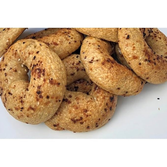 RawJoy Delicious Fresh New York Garlic Bagel
