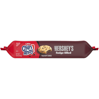 CHIPS AHOY! Chewy Hershey's Fudge Filled Soft Cookies, 12 - 9.6 oz Packs
