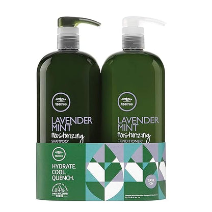 Paul Mitchell Tea Tree Shampoo 10.14 oz & Conditioning Spray Duo Lavender Mint