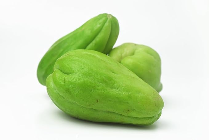 Organic Fresh Green Chayote Squash by RawJoy Farms