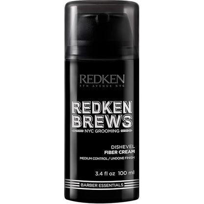 Redken Brews Dishevel Fiber Cream 3.4 oz Undone Finish Medium Hold