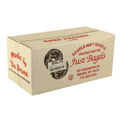 Just Bagels - Bialy -- 60 per case.