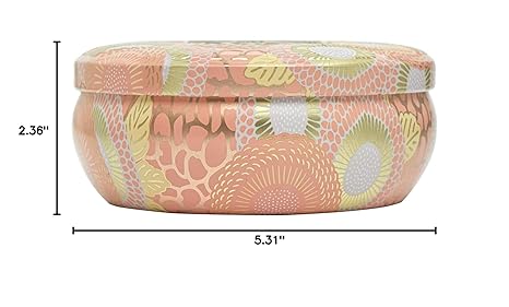 3 Wick Tin Candle - Kalahari Watermelon by Voluspa for Unisex - 12 oz Candle