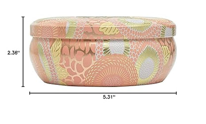 3 Wick Tin Candle - Kalahari Watermelon by Voluspa for Unisex - 12 oz Candle