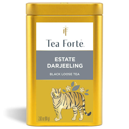 Tea Forte Estate Darjeeling Loose Leaf Tea Canister
