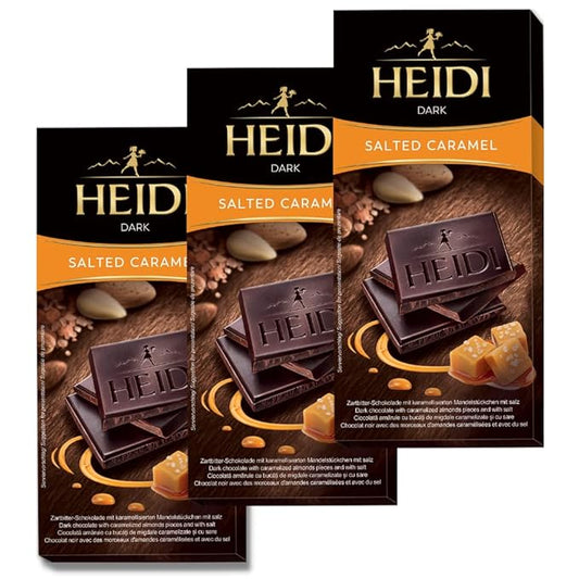 Heidi Chocolates Dark Salted Caramel 12 pack