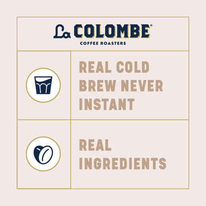 La Colombe Peppermint Maca Draft Latte Cold Brew 11 oz can (Case Pack of 12)