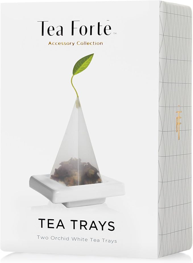 Tea Forte Tea Trays Two Orchid Tea Trays New