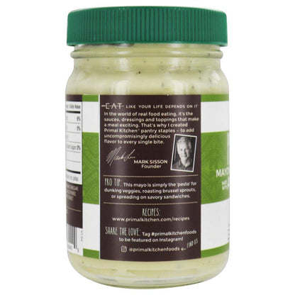Primal Kitchen Mayonnaise & Pesto Blend Made with Avocado Oil - 12 fl. oz.