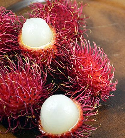 Rawjoy Fresh Rambutan Fruit (5lb)