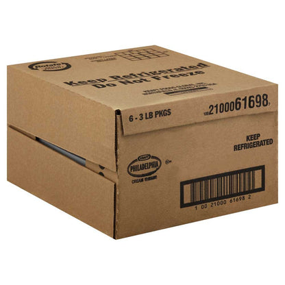 Philadelphia cream cheese 3 lb loaf per case