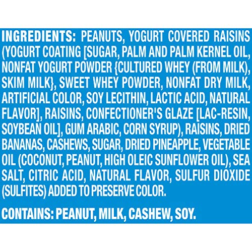 Planters Tropical Fruit and Nut Trail Mix 6 oz Bag (Case Pack of 12)