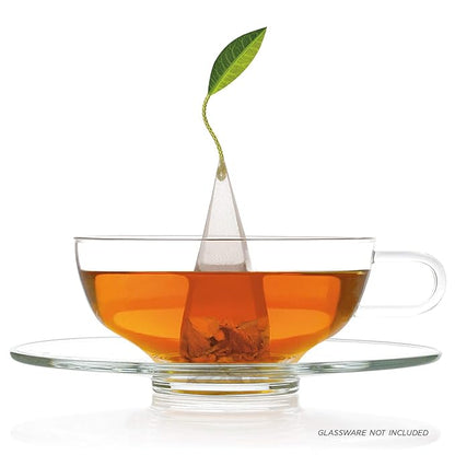 Tea Forte Mariposa Tea Sampler with 10 Pyramid Tea Infuser Bags - Fruit, Herb and Flower Tea - Petite Presentation Box Assorted Variety Tea Gift Set
