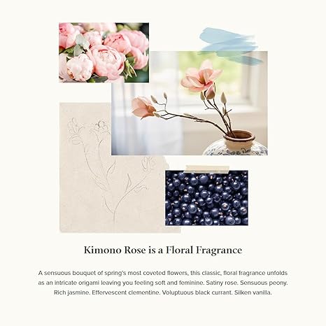 Thymes Kimono Rose Body Lotion 9.25 oz