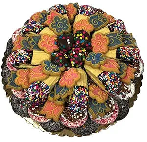 Gourmet Springtime Flower Cookies Platter – Best Cookies (5lb) 5 Pound