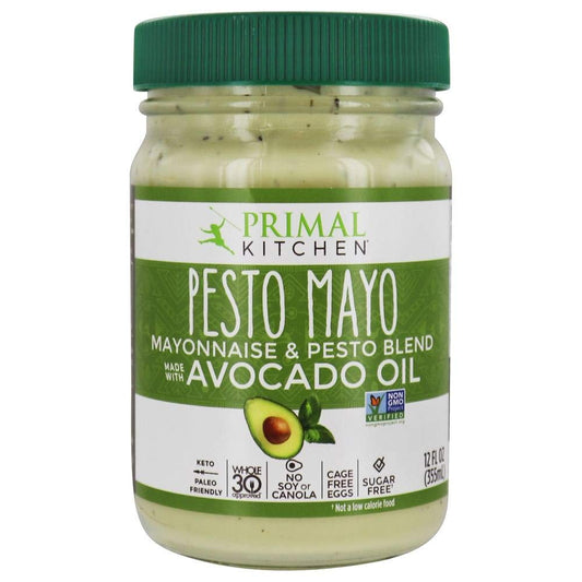Primal Kitchen Mayonnaise & Pesto Blend Made with Avocado Oil - 12 fl. oz.