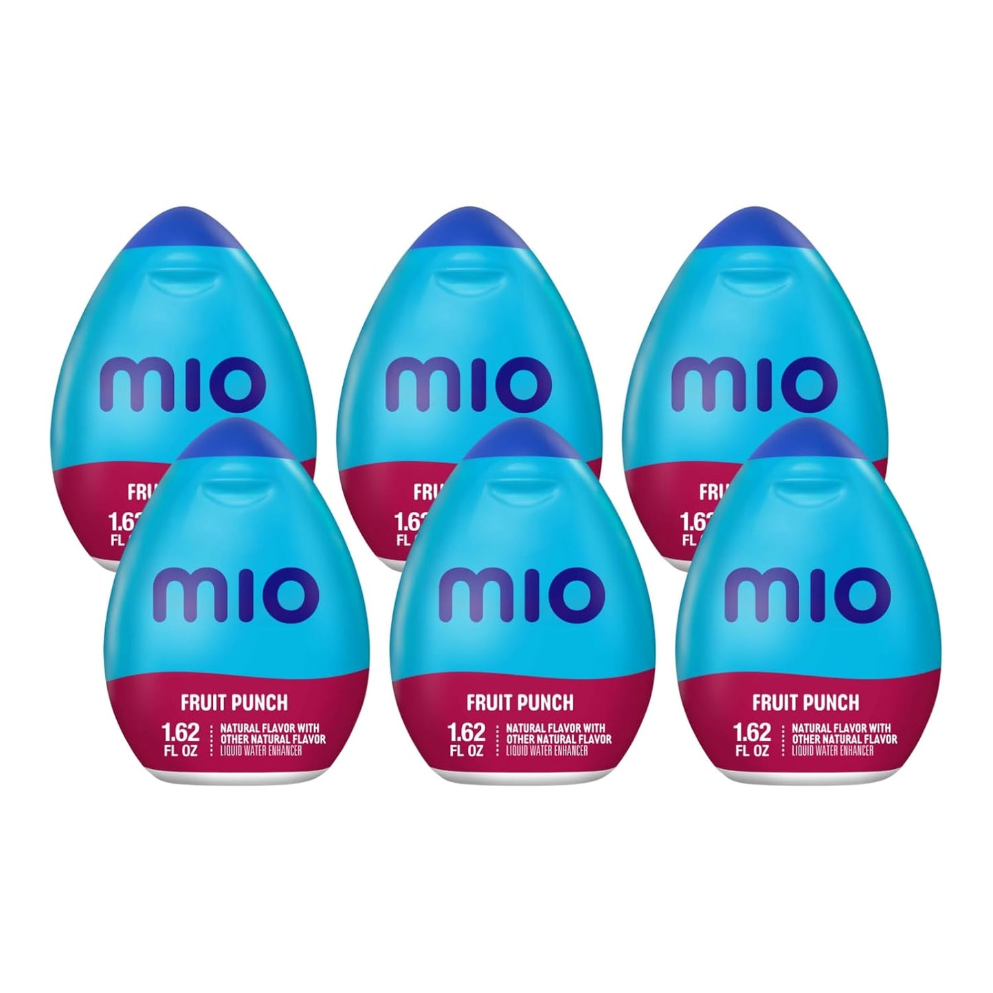 Mio Liquid Water Enhancer, Fruit Punch, 1.62 OZ, 6-Pack