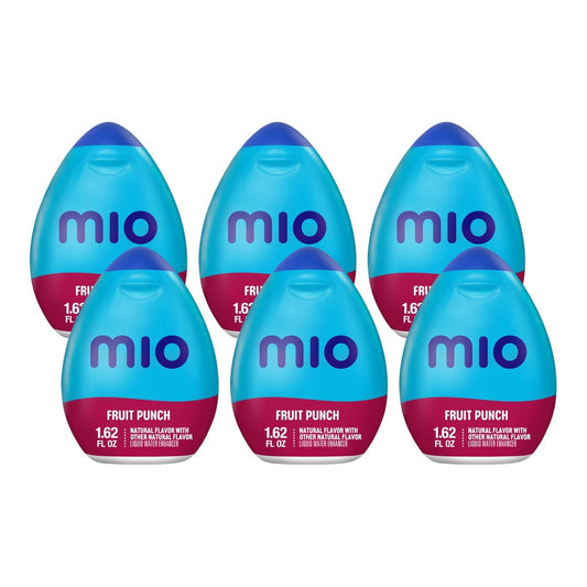 Mio Liquid Water Enhancer, Fruit Punch, 1.62 OZ, 6-Pack